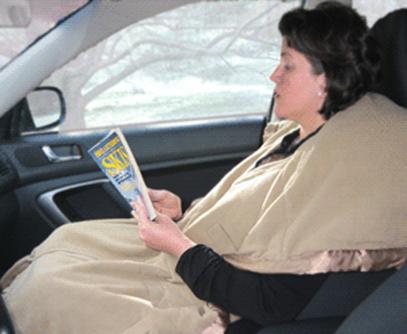 Heated Car Vest/blanket image